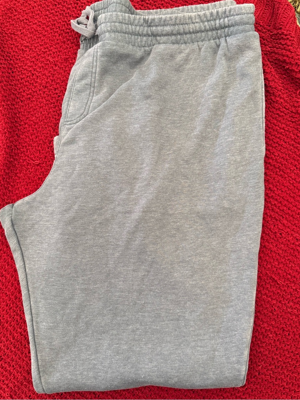 No Boundaries Light Gray Kids Sweatpants with Drawstring